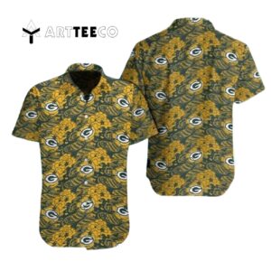 Green Bay Packers Nfl Great Waves Of Japanese Hawaiian Shirt 1