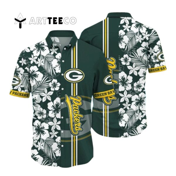 Green Bay Packers Nfl Julytime Aloha Hawaiian Shirt 1