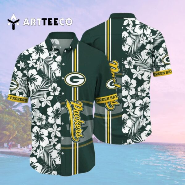 Green Bay Packers Nfl Julytime Aloha Hawaiian Shirt 2