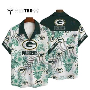 Green Bay Packers Nfl Pattern Hawaiian Shirt 1
