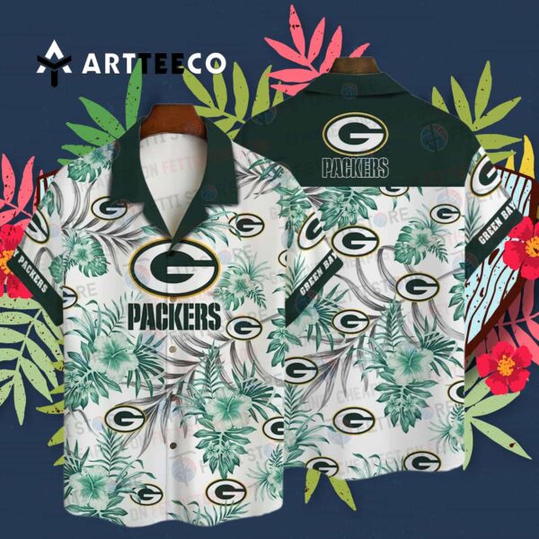 Green Bay Packers Nfl Pattern Hawaiian Shirt 3