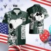 Green Bay Packers Nfl Snoopy Hawaiian Shirt 4