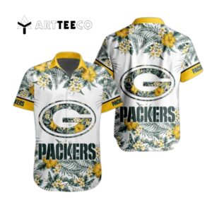 Green Bay Packers Nfl Special Floral Tropical Team Hawaiian Shirt 1