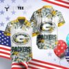 Green Bay Packers Nfl Special Floral Tropical Team Hawaiian Shirt 4