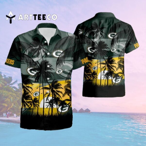 Green Bay Packers Nfl Tropical Hawaiian Shirt 2