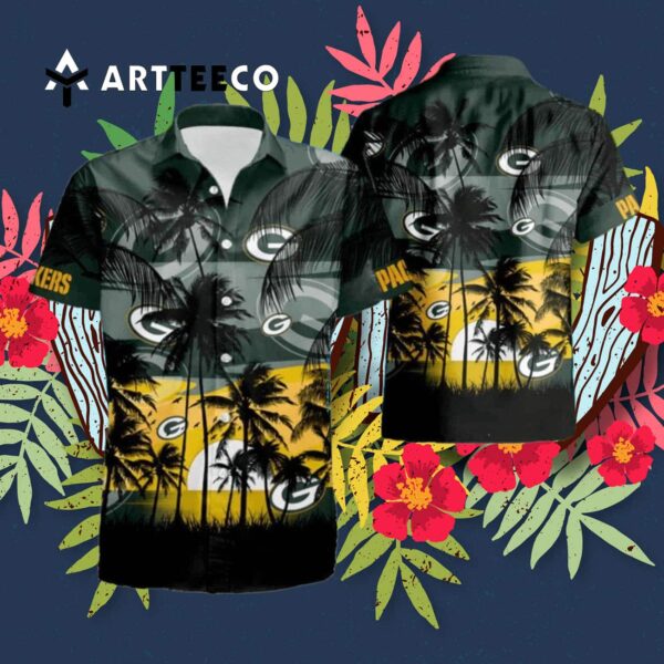 Green Bay Packers Nfl Tropical Hawaiian Shirt 3