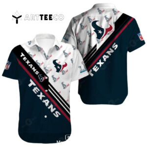 Houston Texans Trending Logo Hawaiian Shirt 1