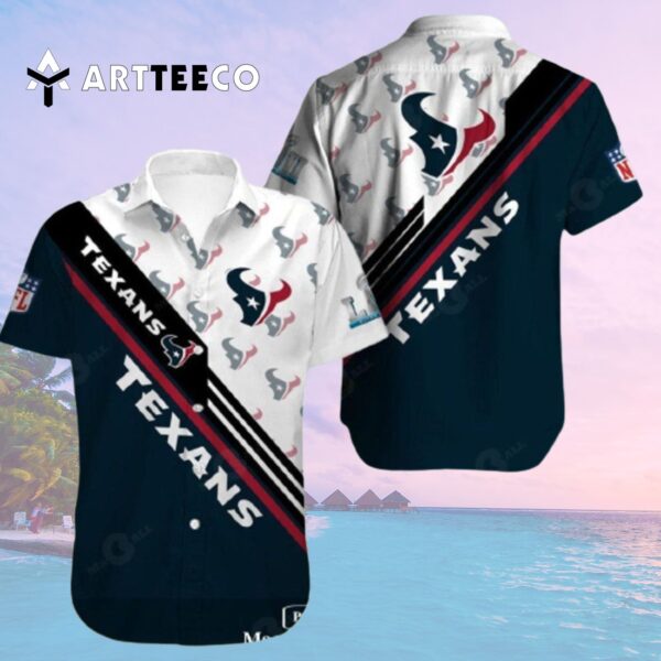 Houston Texans Trending Logo Hawaiian Shirt 2