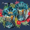 Indianapolis Colts Baby Yoda Hawaiian Shirt 1 3