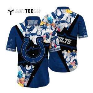 Indianapolis Colts Ceiling Fans Hawaiian Shirt 1
