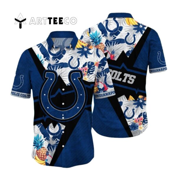 Indianapolis Colts Ceiling Fans Hawaiian Shirt 1