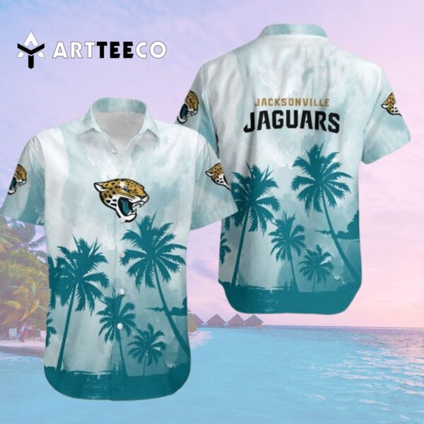 Indianapolis Colts Coconut Trees Hawaiian Shirt 2