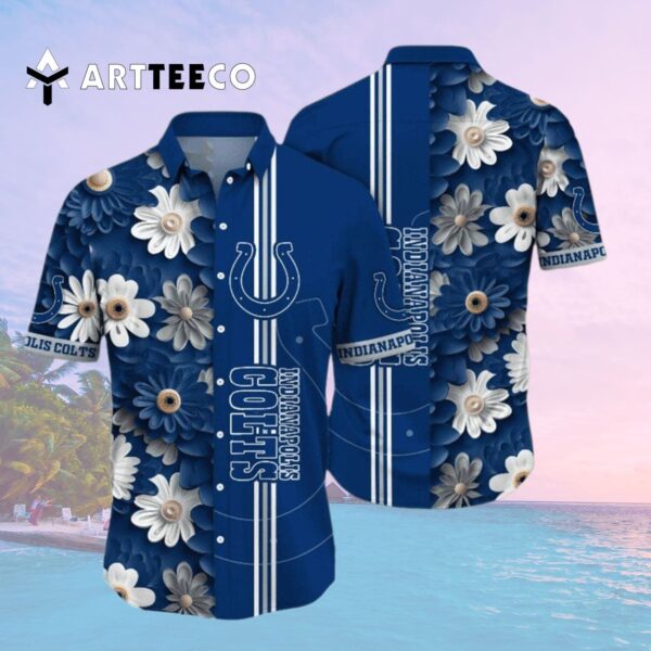 Indianapolis Colts Daylight Aloha Hawaiian Shirt 2