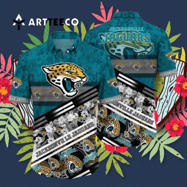 Indianapolis Colts Floral Camo Hawaiian Shirt 3