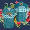 Indianapolis Colts Flower And Logo Hawaiian Shirt 3