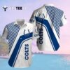 Indianapolis Colts Football Lines Pattern Hawaiian Shirt 2