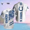 Indianapolis Colts Football Logo Pattern Hawaiian Shirt 2
