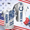 Indianapolis Colts Football Logo Pattern Hawaiian Shirt 4
