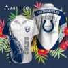 Indianapolis Colts Football Pattern Hawaiian Shirt 3