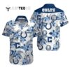 Indianapolis Colts Hibiscus Flowers Hawaiian Shirt 1