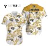 Indianapolis Colts Logo Leaves Aloha Hawaiian Shirt 1