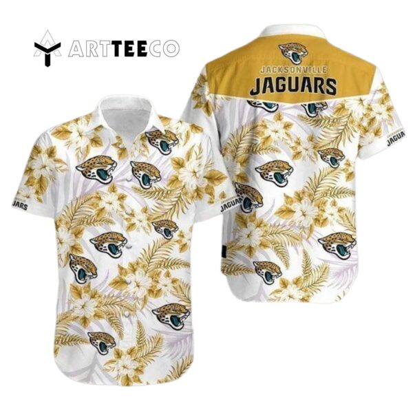 Indianapolis Colts Logo Leaves Aloha Hawaiian Shirt 1