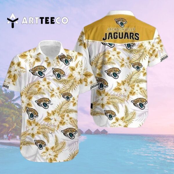 Indianapolis Colts Logo Leaves Aloha Hawaiian Shirt 2
