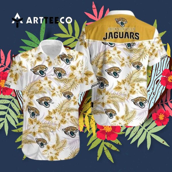 Indianapolis Colts Logo Leaves Aloha Hawaiian Shirt 3