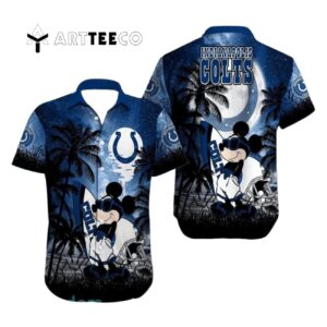 Indianapolis Colts Mickey Summer Pattern Hawaiian Shirt 1