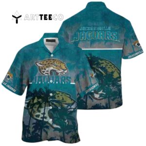 Indianapolis Colts Palm Tropical Hawaiian Shirt 1