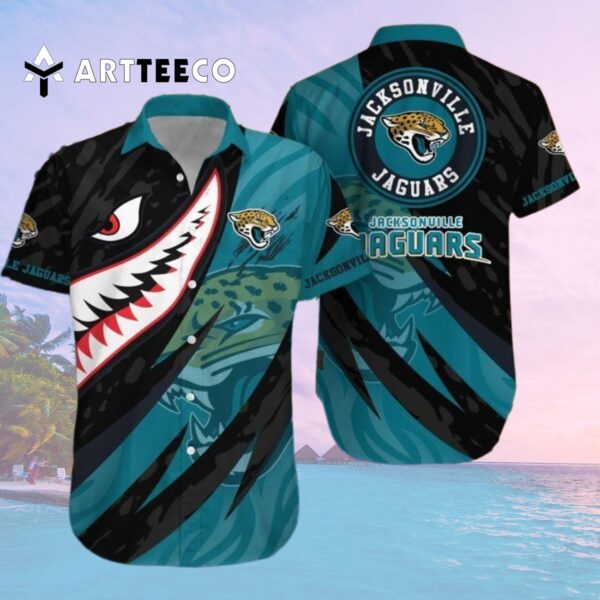 Indianapolis Colts Shark Summer Hawaiian Shirt 1 2