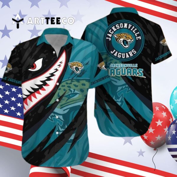 Indianapolis Colts Shark Summer Hawaiian Shirt 1 4