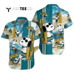 Indianapolis Colts Snoopy Tropical Hawaiian Shirt 1