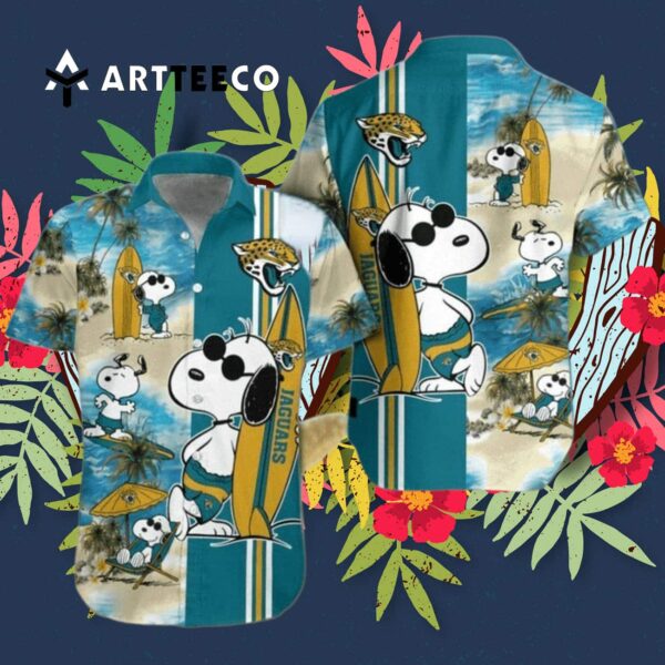 Indianapolis Colts Snoopy Tropical Hawaiian Shirt 3