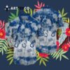 Indianapolis Colts Tropical Pattern Graphic Hawaiian Shirt 3