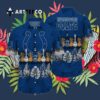 Indianapolis Colts Tropical Pattern Graphic Trends Hawaiian Shirt 3