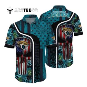 Indianapolis Colts Us Flag Skull Hawaiian Shirt 1 1