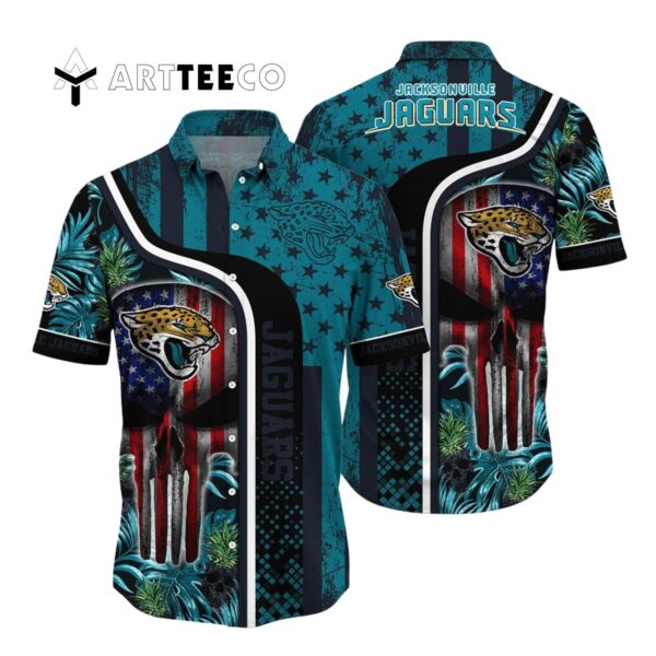 Indianapolis Colts Us Flag Skull Hawaiian Shirt 1 1
