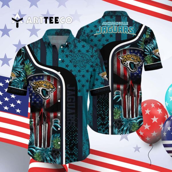 Indianapolis Colts Us Flag Skull Hawaiian Shirt 1 4