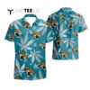 Indianapolis Colts Weed Teal Hawaiian Shirt 1