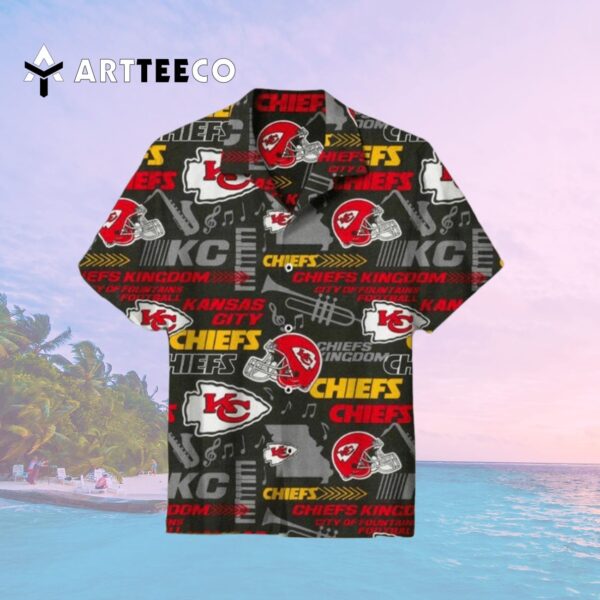 Kansas City Chiefs Andy Reid Hawaiian Shirt 2