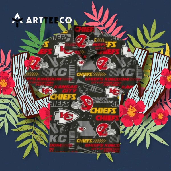 Kansas City Chiefs Andy Reid Hawaiian Shirt 3