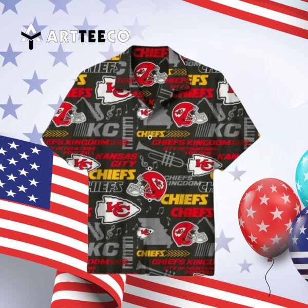 Kansas City Chiefs Andy Reid Hawaiian Shirt 4