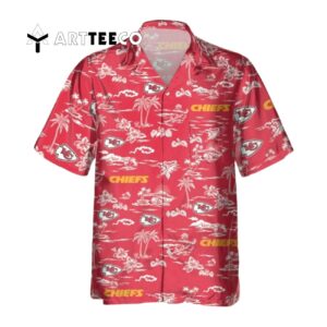 Kansas City Chiefs Best For Fans Beach Hawaiian Shirt 1