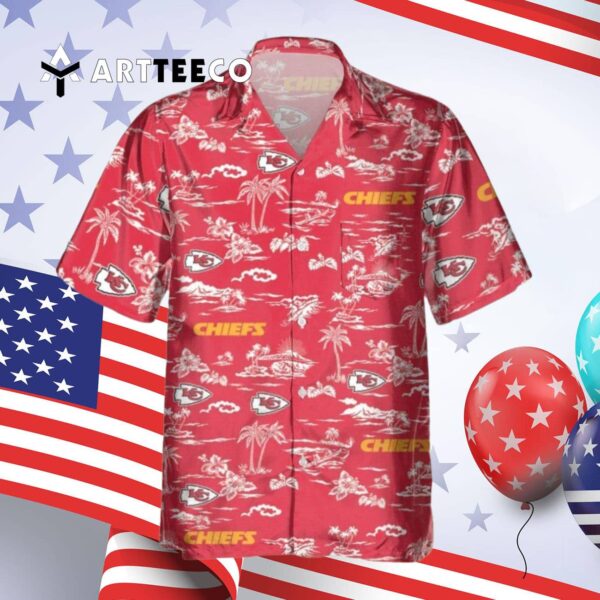 Kansas City Chiefs Best For Fans Beach Hawaiian Shirt 4
