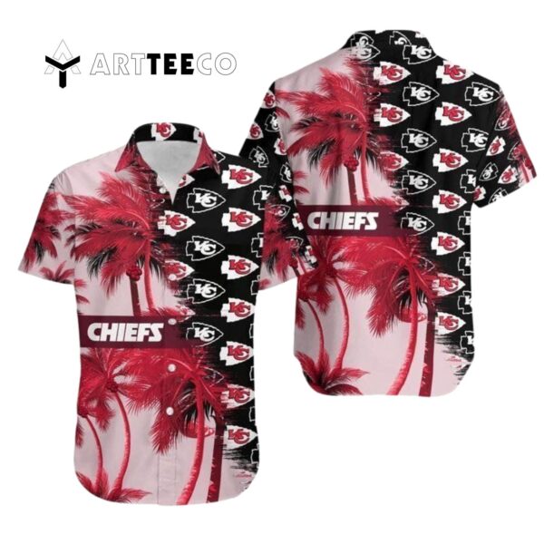 Kansas City Chiefs Coconut Tree Hawaiian Shirt 1