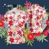 Kansas City Chiefs Flower Pattern Hawaiian Shirt 3