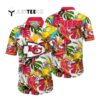 Kansas City Chiefs Flower Summer Colorful Hawaiian Shirt 1