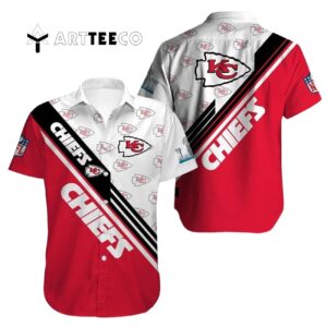 Kansas City Chiefs Football Logo Hawaiian Shirt 1