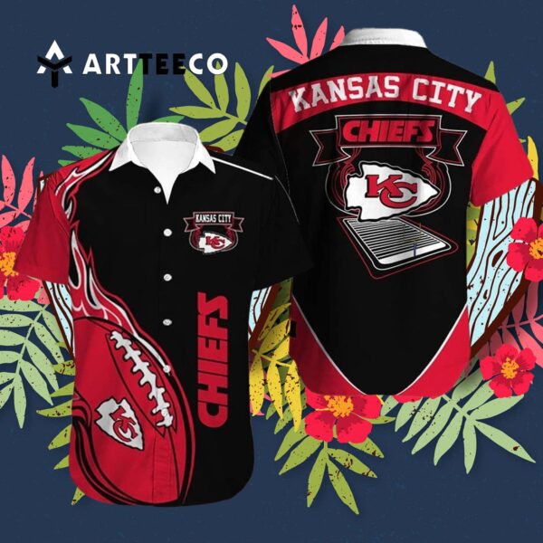 Kansas City Chiefs Football Pattern Hawaiian Shirt 3
